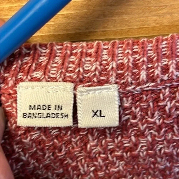 MENS SELECTED HOMME KNIT SWEATER‎ XL RED, 100% COTTON XL - Picture 3 of 8